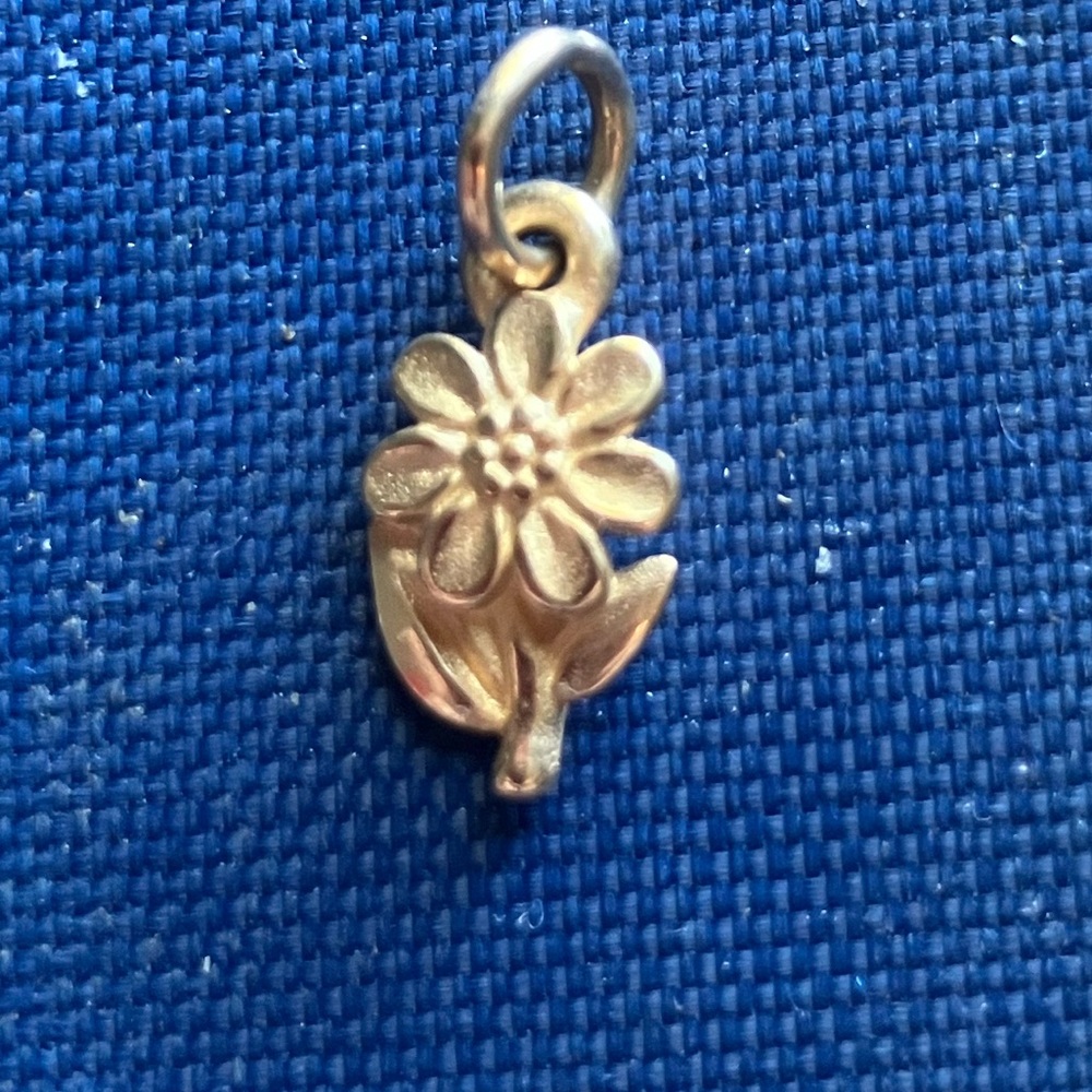 James Avery mini Daisy gold charm